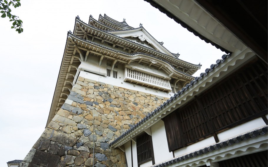 Замок Химэдзи Япония внутри