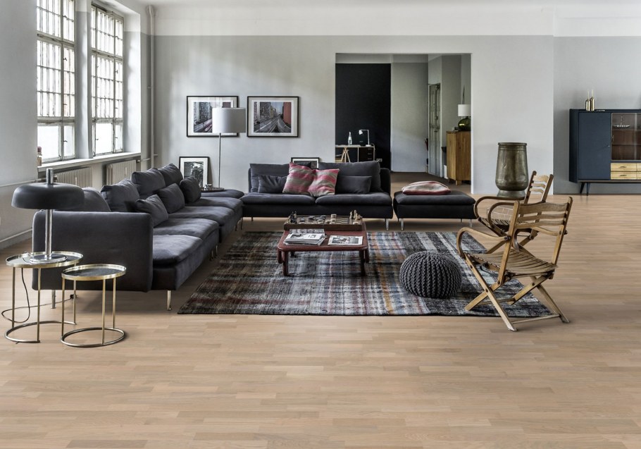 Паркетная доска Kahrs дуб лава