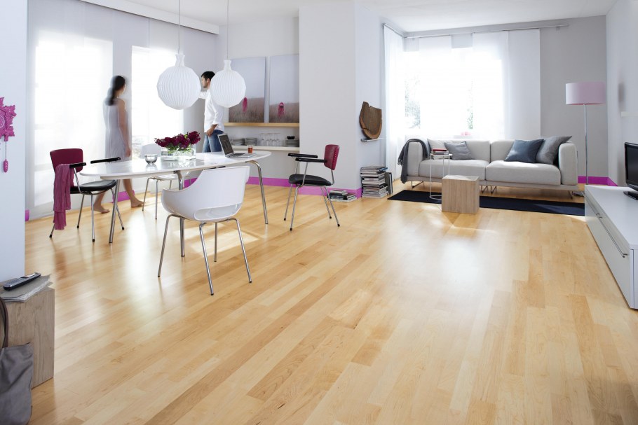 Паркет канадский клен