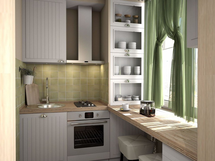 Кухня в хрущевке 5 кв м Лорето