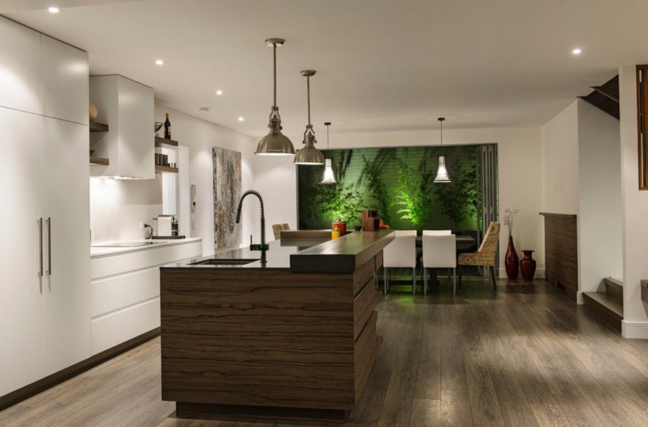 Кухня Стоун Вуд в интерьере