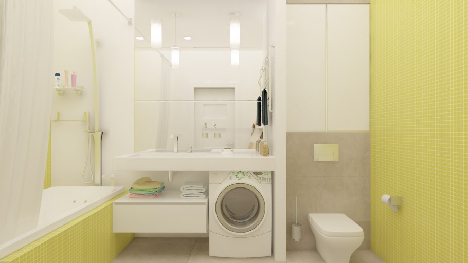 Перегородка в совмещенном санузле