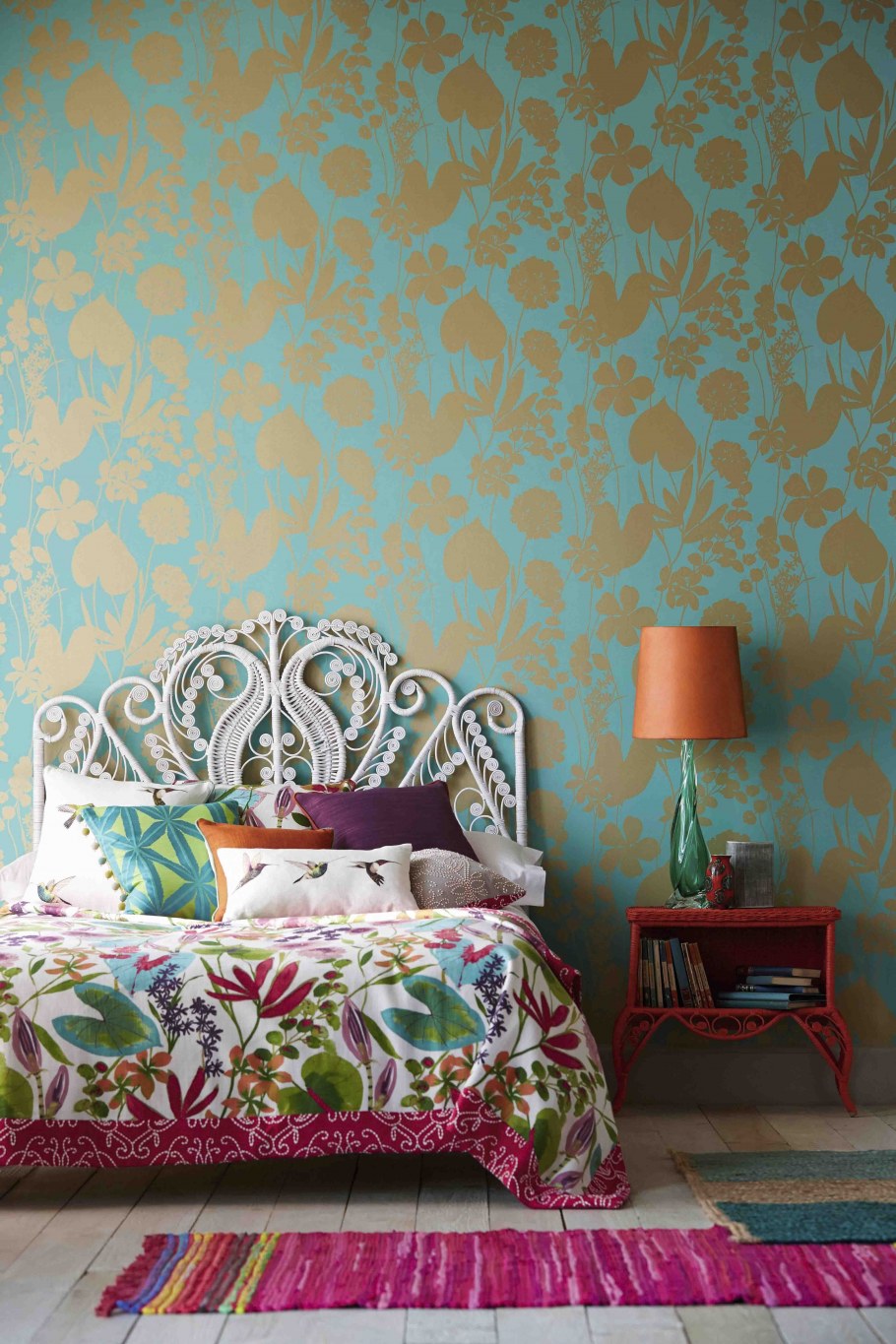 Бирюзовый интерьер