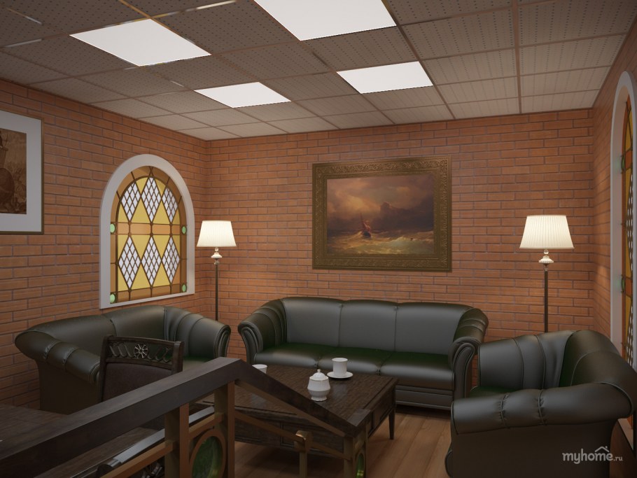 Комната отдыха в кабинете