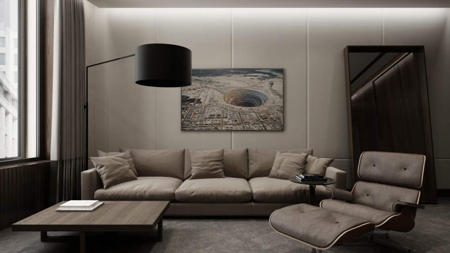 Комната отдыха в кабинете