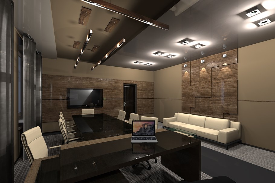 Проекты интерьеров кабинетов руководителей