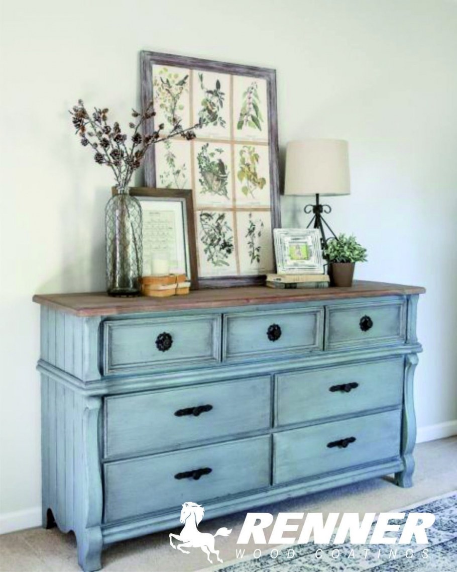 Комод в винтажном стиле