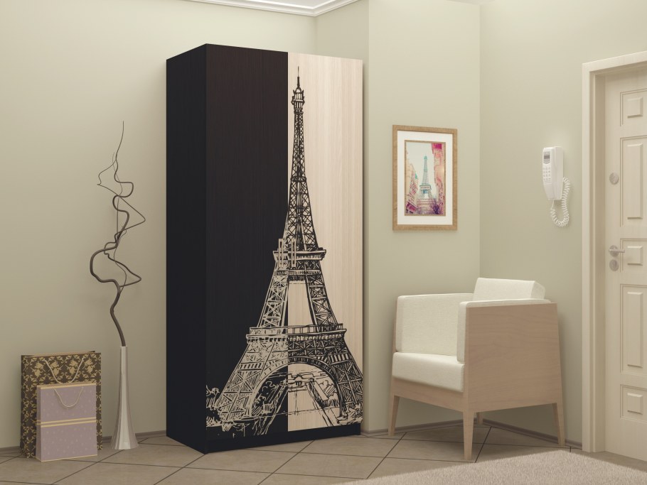Шкаф с Эйфелевой башней