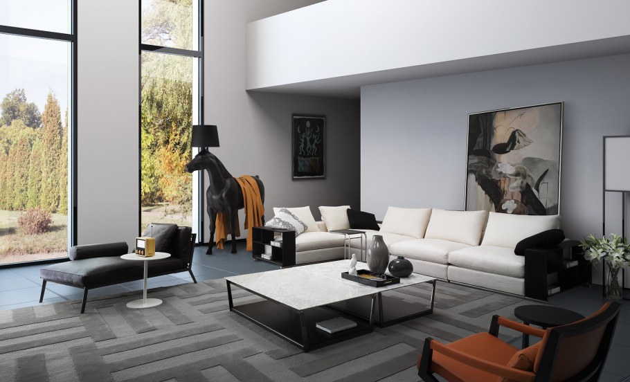 Интерьеры в стиле Модерн 21