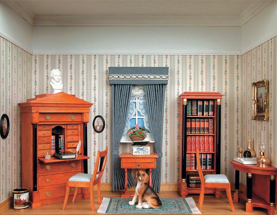 Тихобразов н.и интерьер в имении Лопухиных 1844