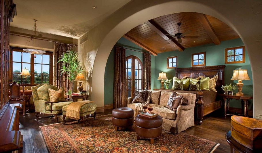 Испанский колониальный стиль в интерьере