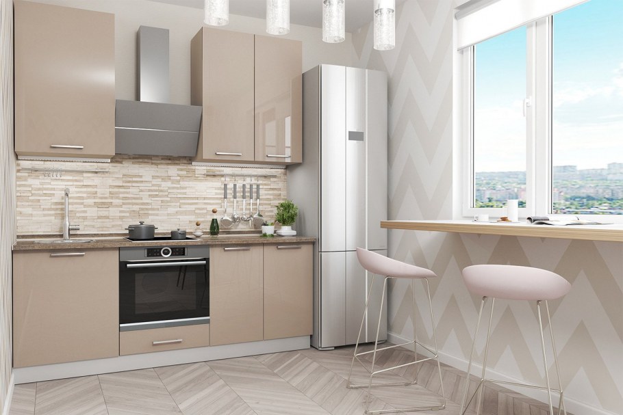 Кухня Фьюжн капучино Виват