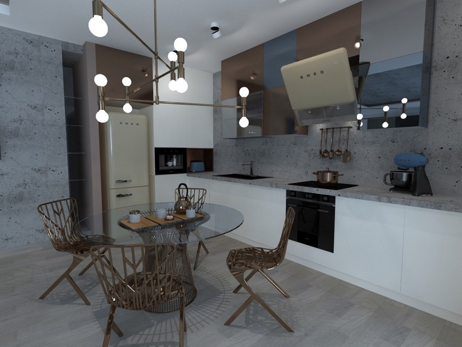 Кухня в стиле Фьюжн