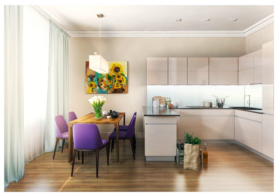 Кухня в стиле Фьюжн