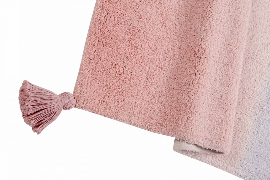Ковер розовый