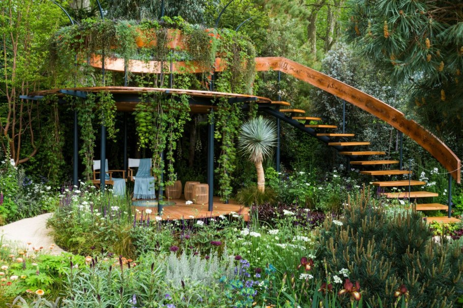 Сад в стиле Эклектика