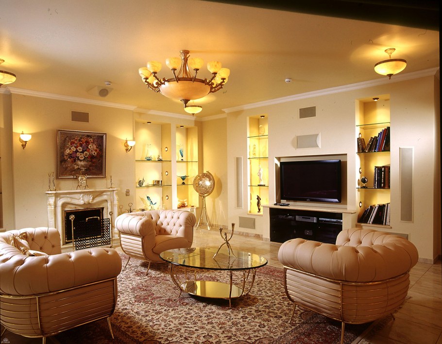 Светильники в гостиную