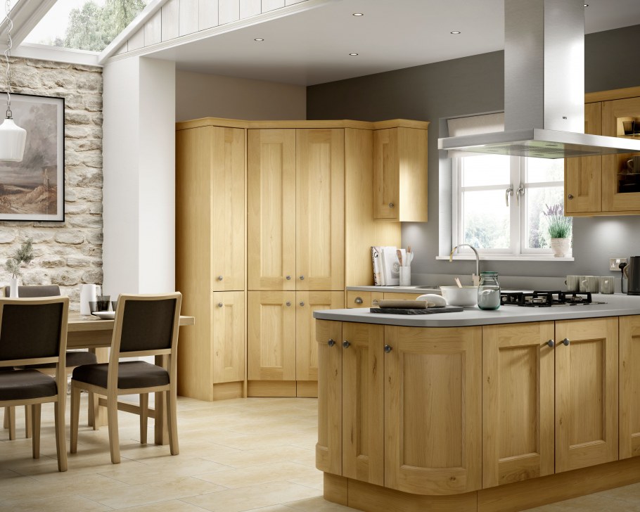 Кухня классика дуб антик