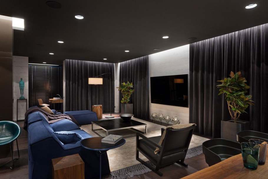 Мужской интерьер квартиры