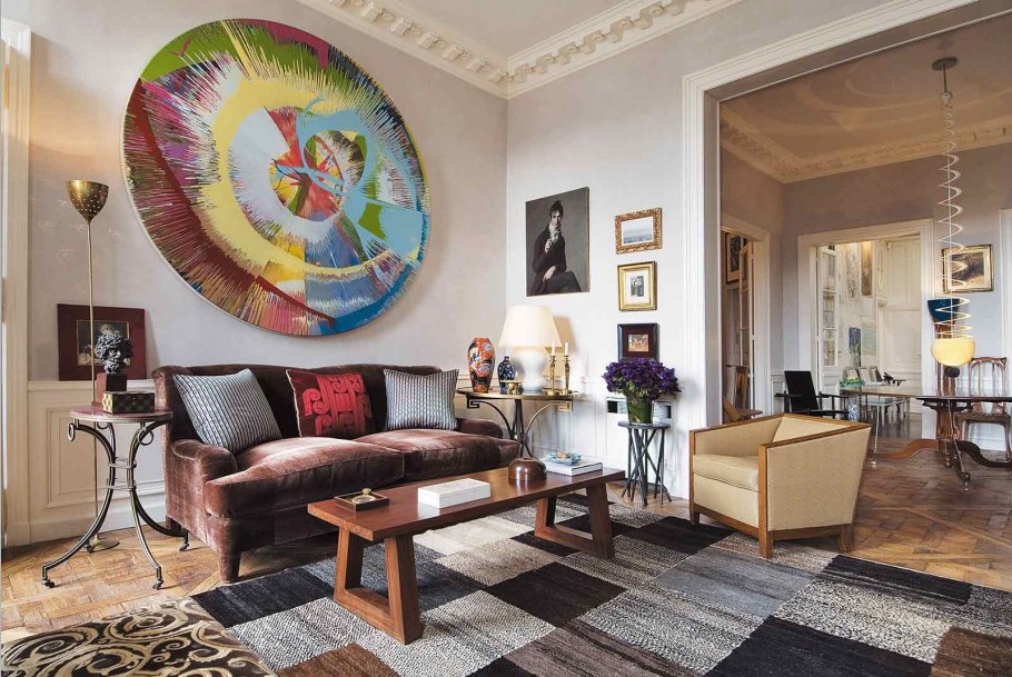 Гранж в интерьере ресторана