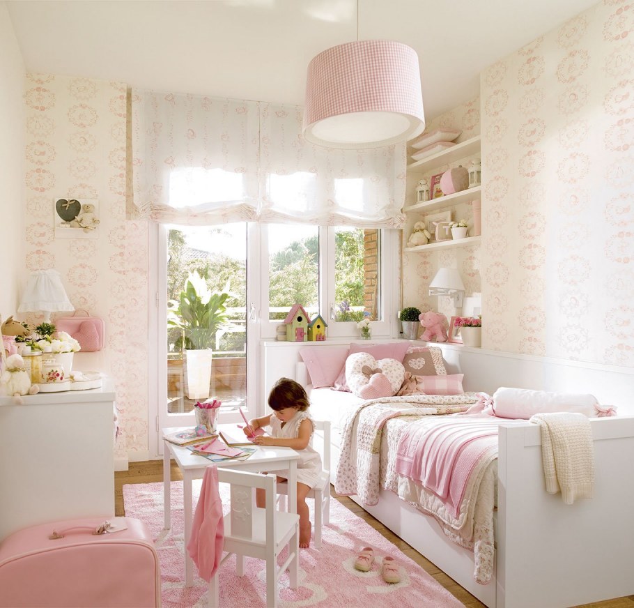 Уютная детская для девочки