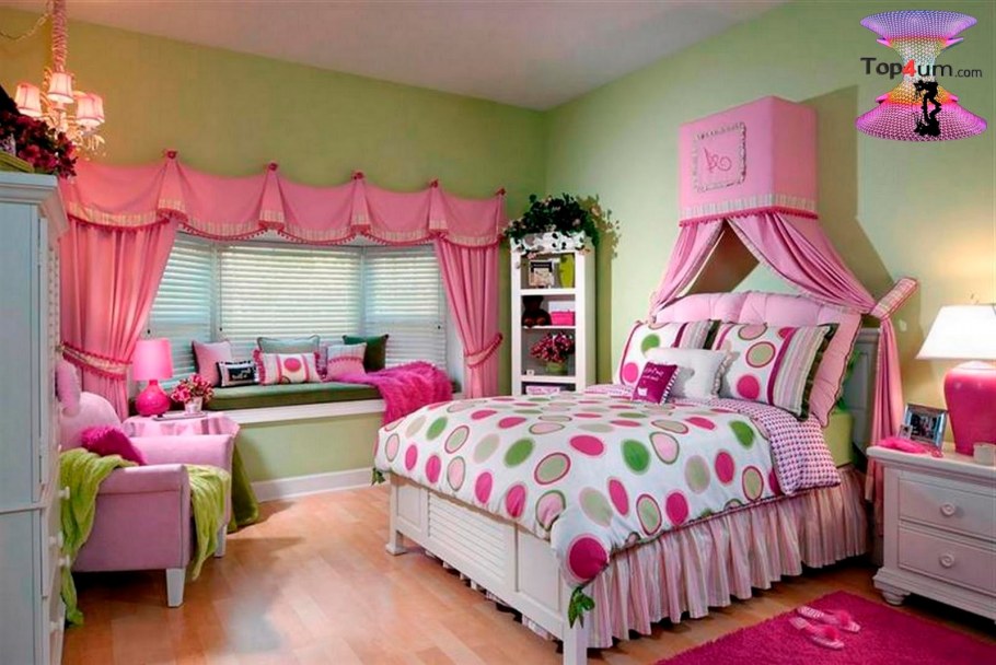 Красивые спальни для девочек