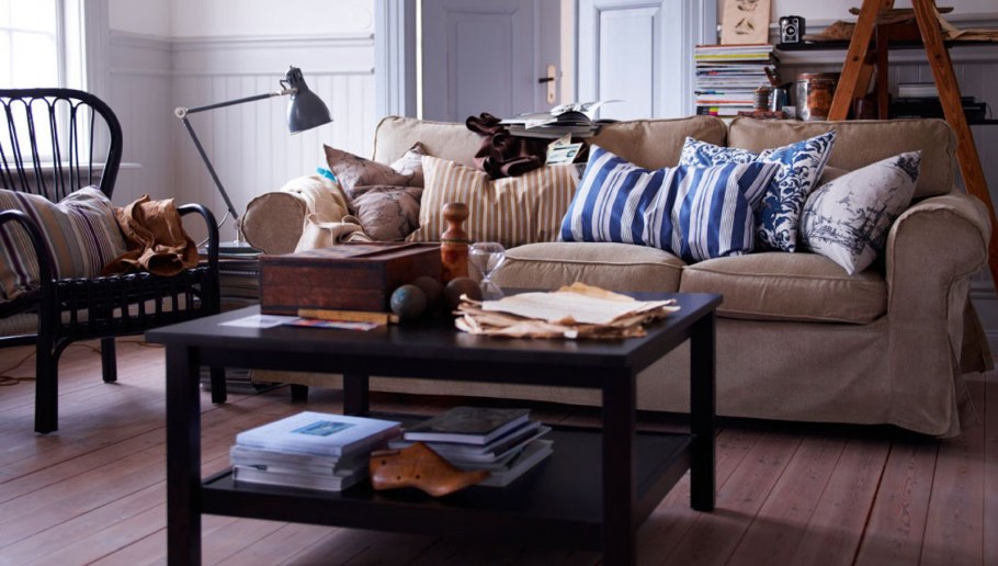 Диван икеа двухместный БАККАБРУ