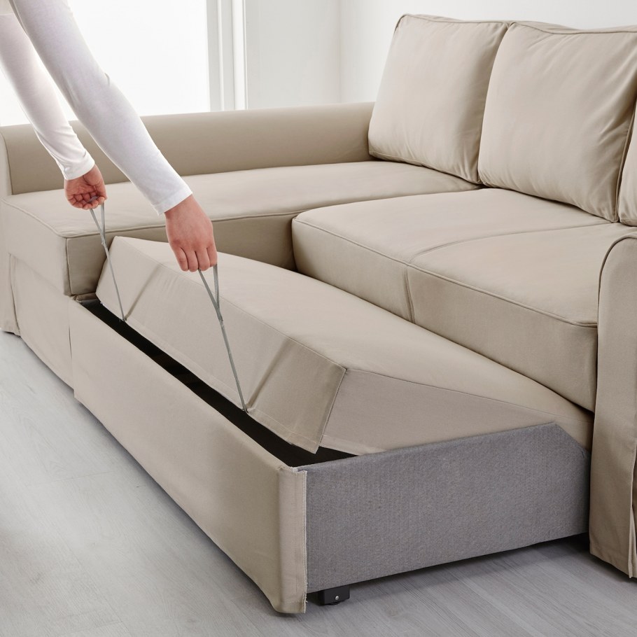 Икеа диван с козеткой БАККАБРУ