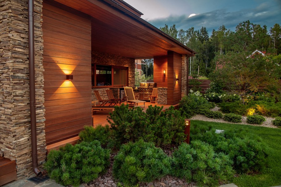 Ландшафт дачного участка