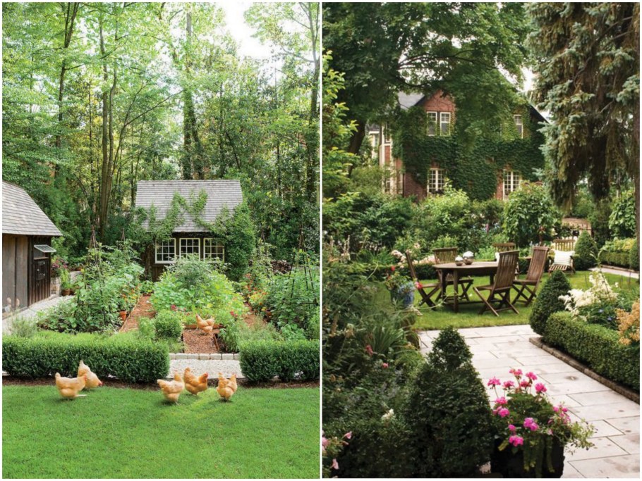 Цветочный уголок в саду