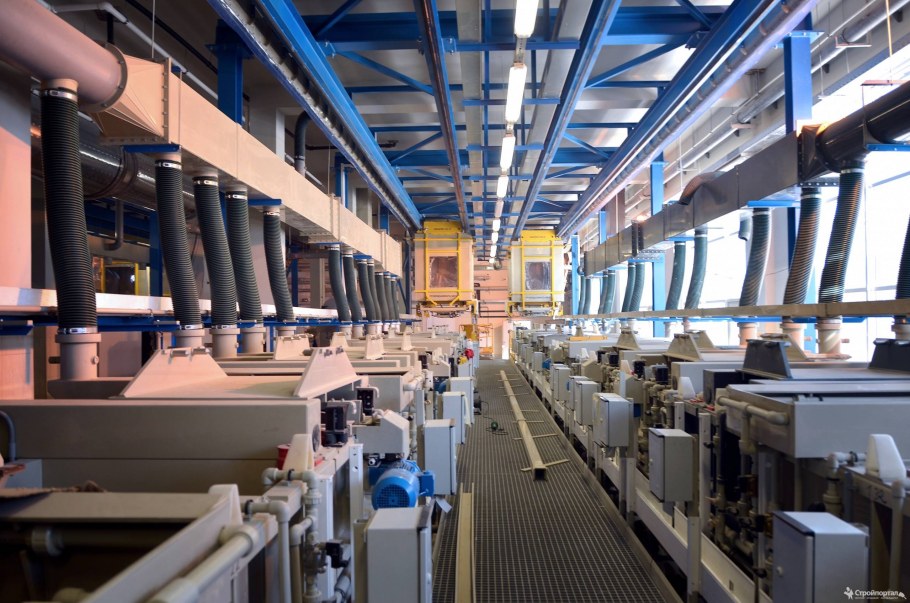 Завод интерьер