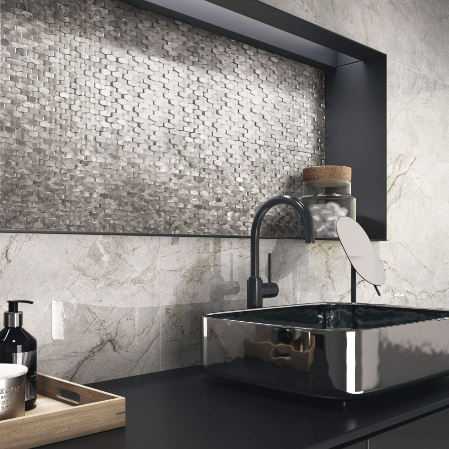 Dune Mosaico Halley Silver
