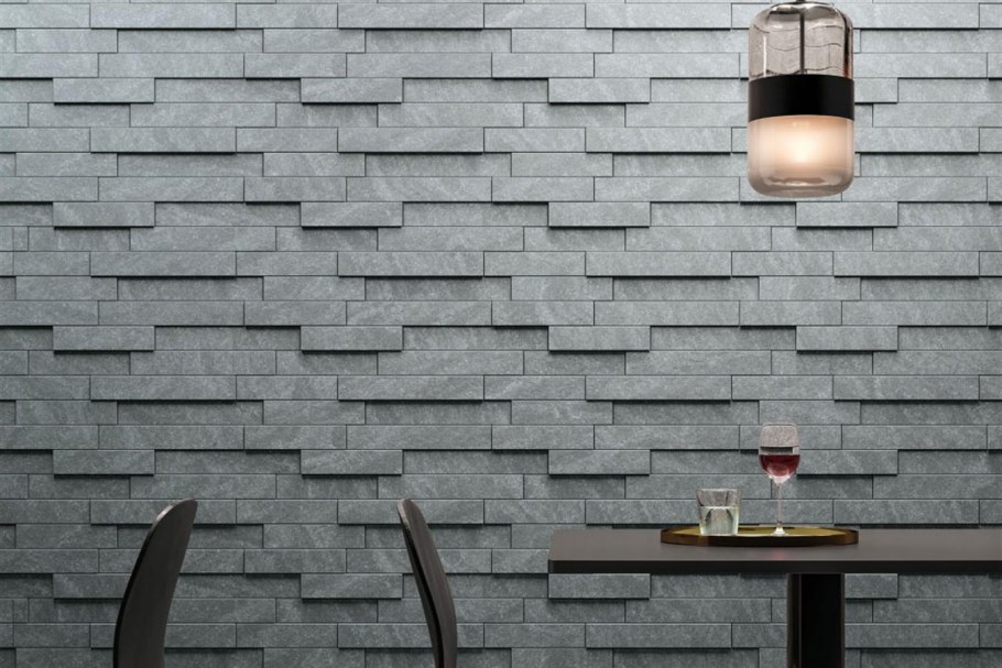 Mosaico Italon Genesis White Brick 3d 28x78