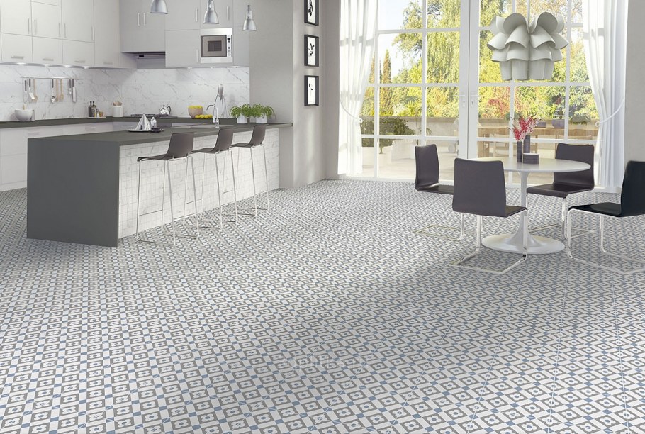 Керамическая плитка Navarti Kerlife Hydraulic William Ocean 45x45