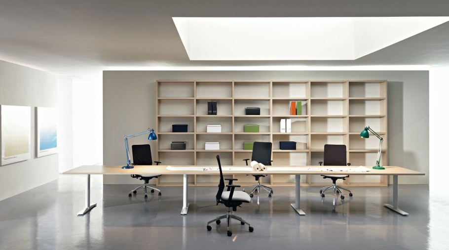 Стеллажи в офис современные