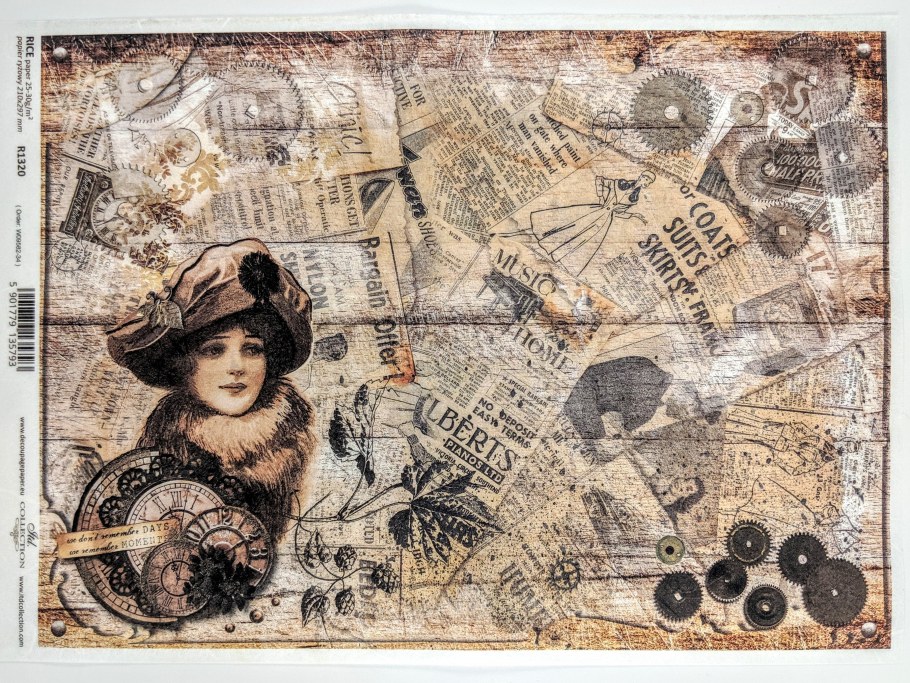 Ретро рамки для декупажа моно