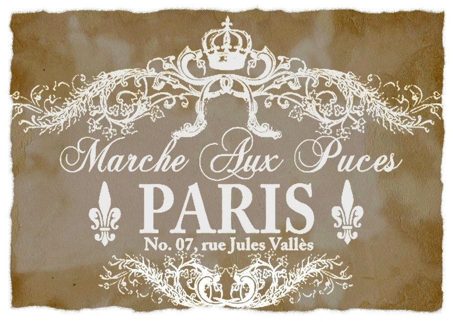 Винтажный фон Париж