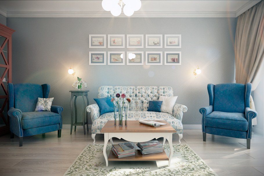 Серая краска для стен