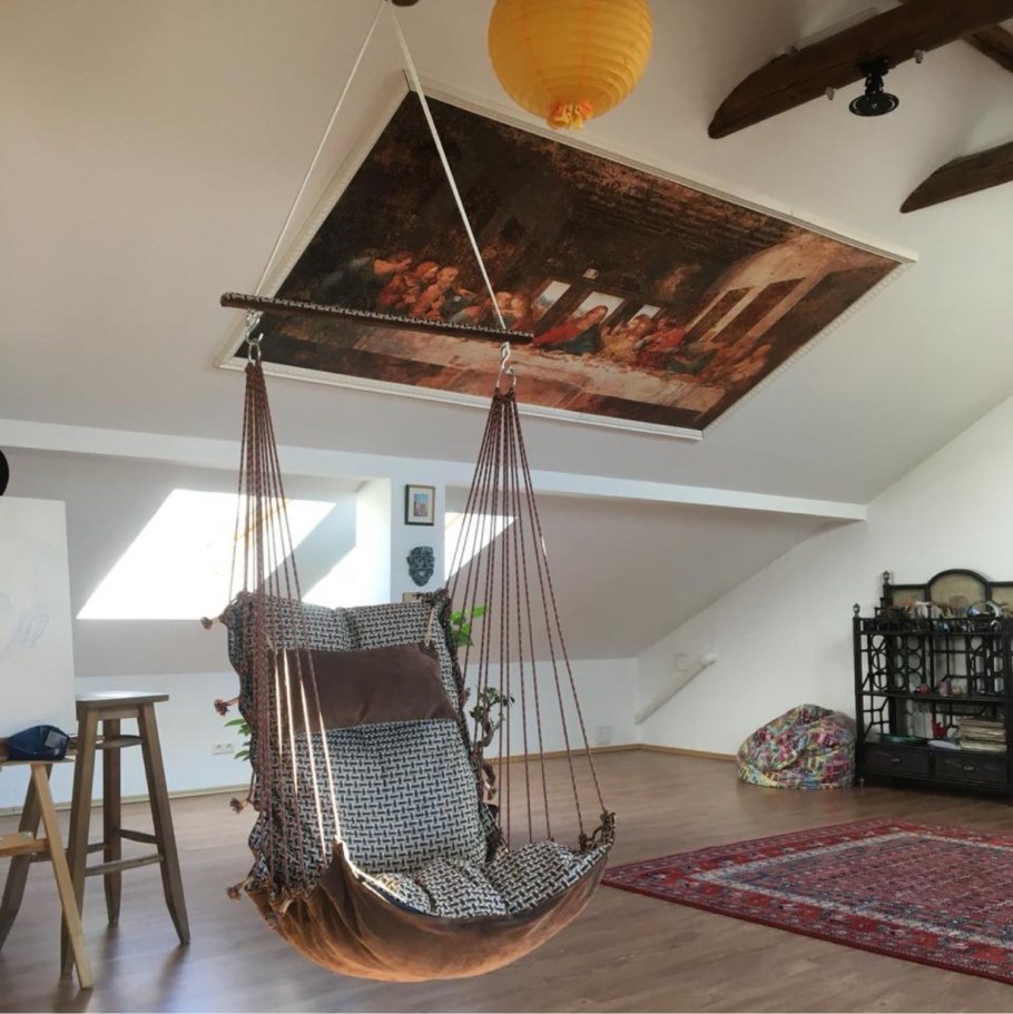 Подвесное кресло к потолку