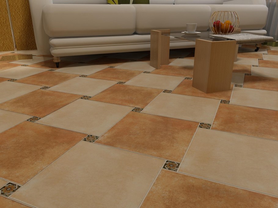 Плитка с маленькими вставками