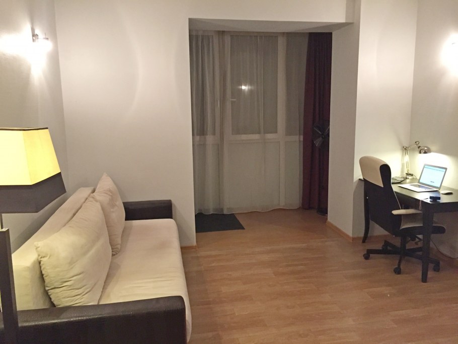 Балкон совмещенный с комнатой