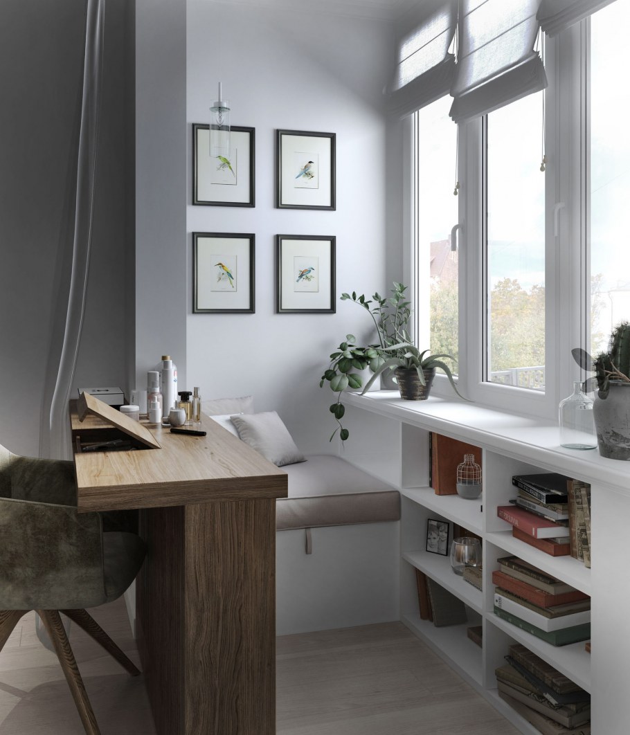 Лоджия совмещенная с комнатой