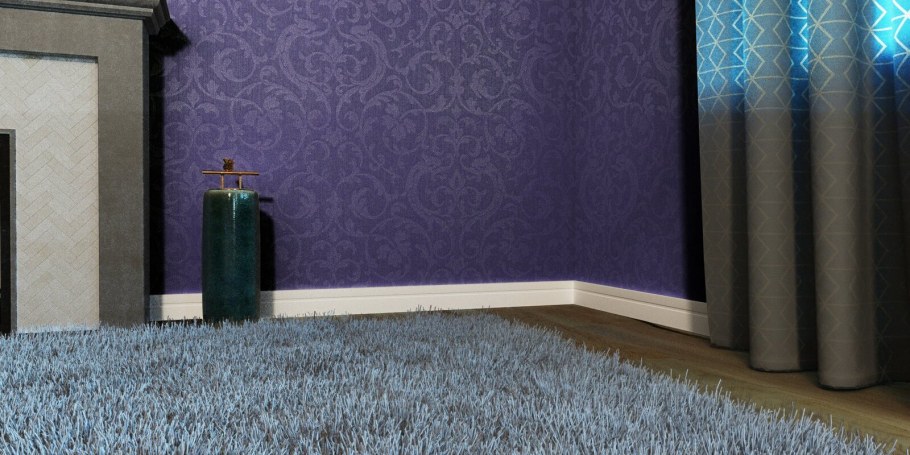 Сиреневый плинтус