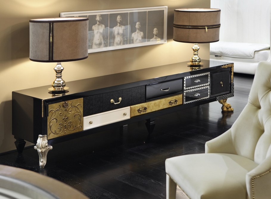 Тумба ТВ классика, арт деко