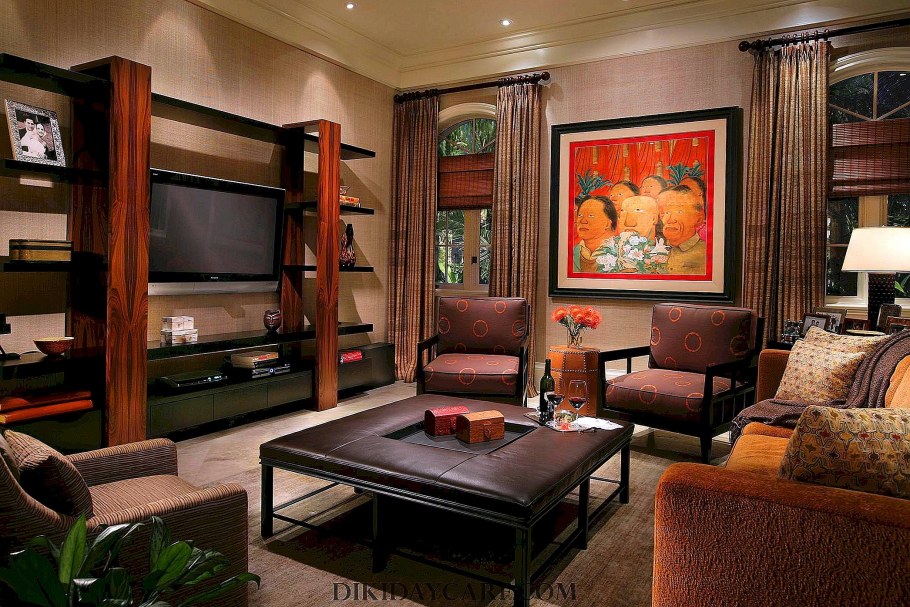 Гостиная в африканском стиле