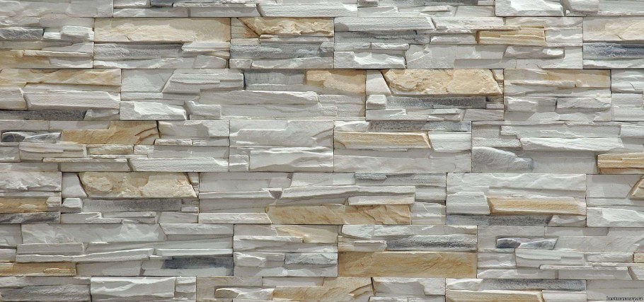 Сланец в интерьере гостиной