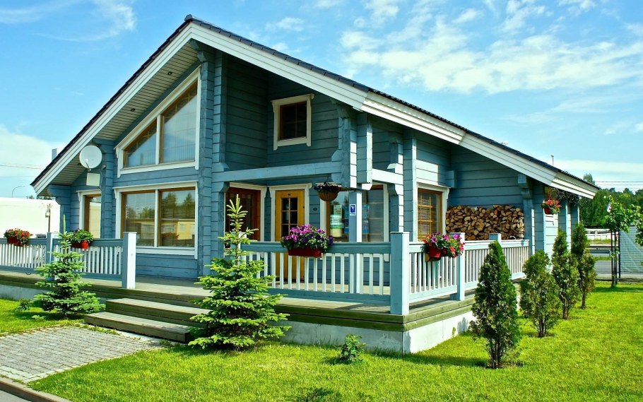 Финский дом из бруса