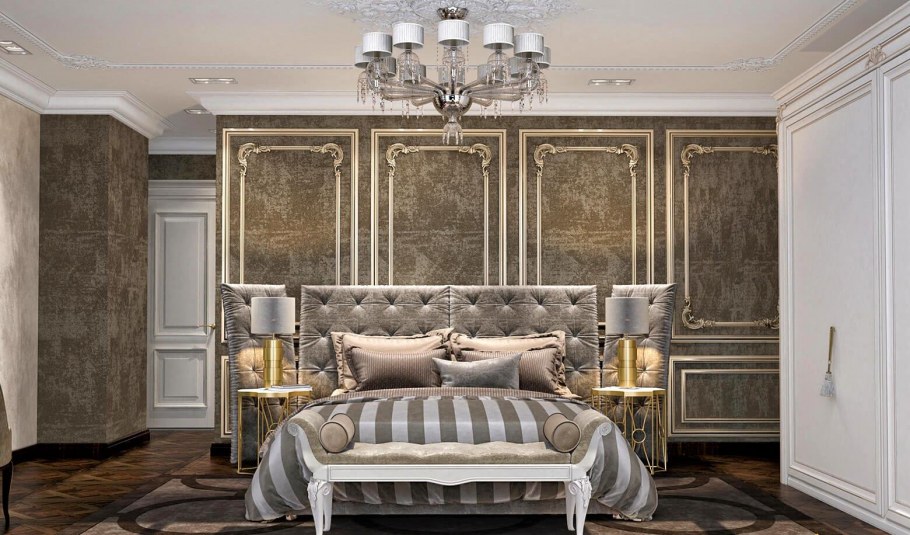 Золотая венецианская штукатурка