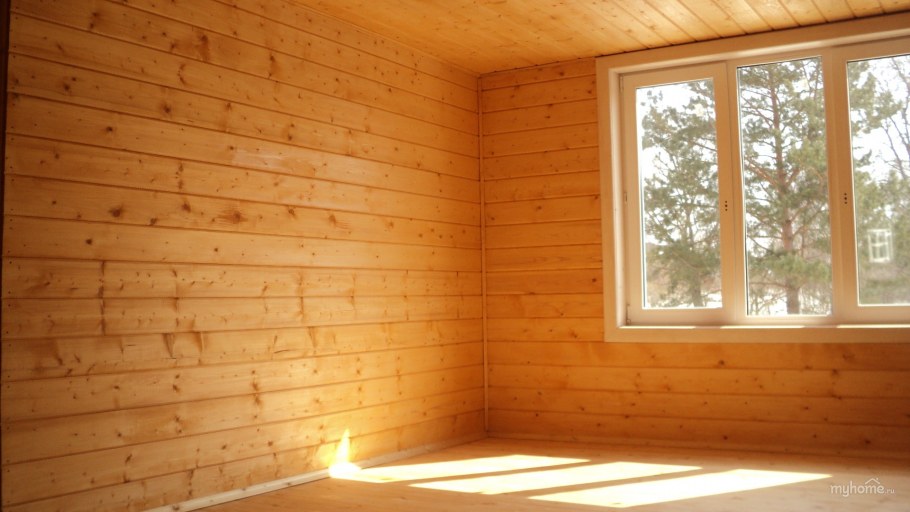 Отделка дома вагонкой