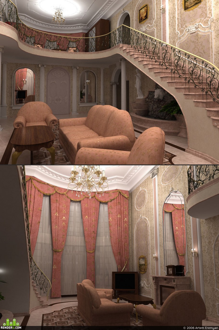 Мэншен-Хаус (Mansion House) внутри убранство